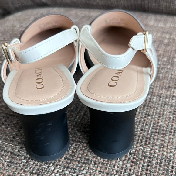 Coach Nikola Pointed Toe Hybrid Slingback Pump, Size 6 - Picture 3 of 8